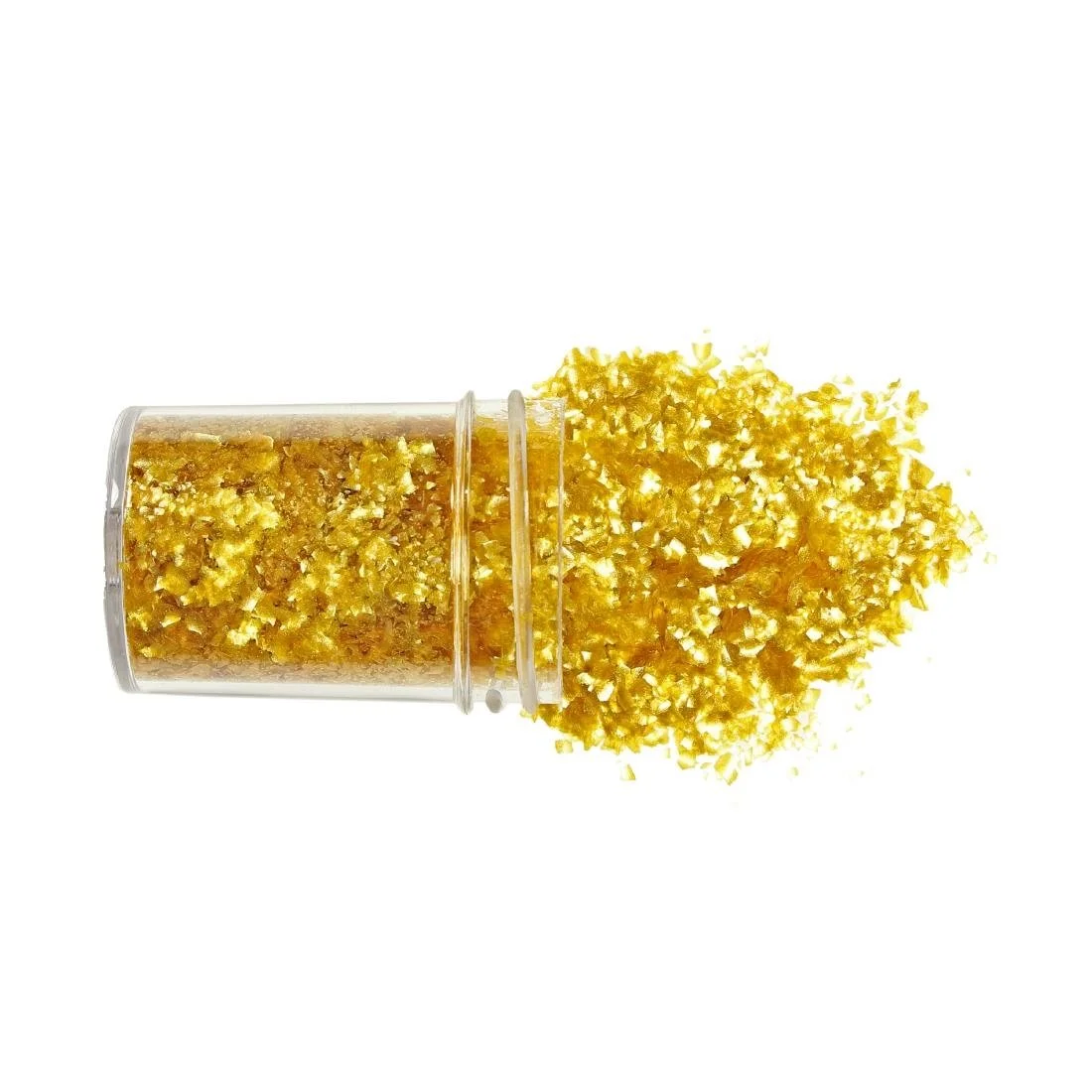 PME Glitter Flakes 7.1g - Gold - Image 5