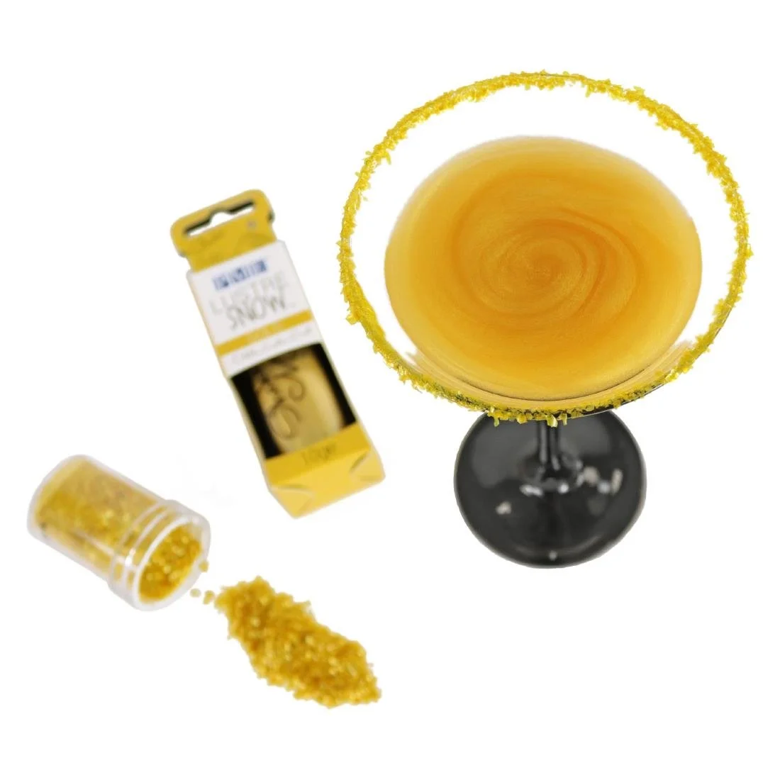 PME Glitter Flakes 7.1g - Gold - Image 6