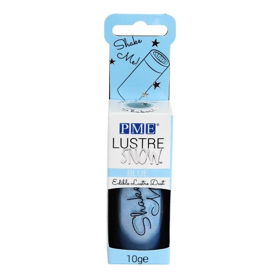PME Lustre Snow Blue Edible Lustre Dust 10g - Image 2