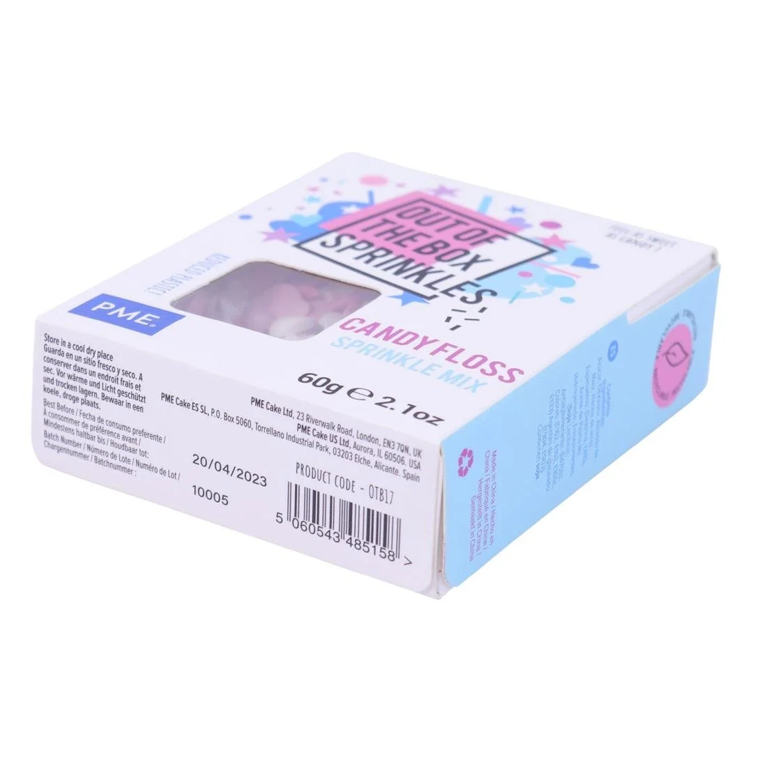 PME Out the Box Candy Floss Sprinkle Mix 60g - Image 7