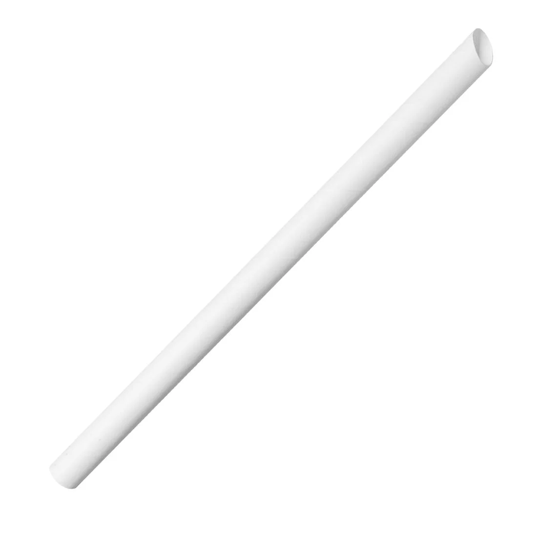 Fiesta Compostable Bubble Tea Straw White 12x210mm (150 Pack) - Image 1