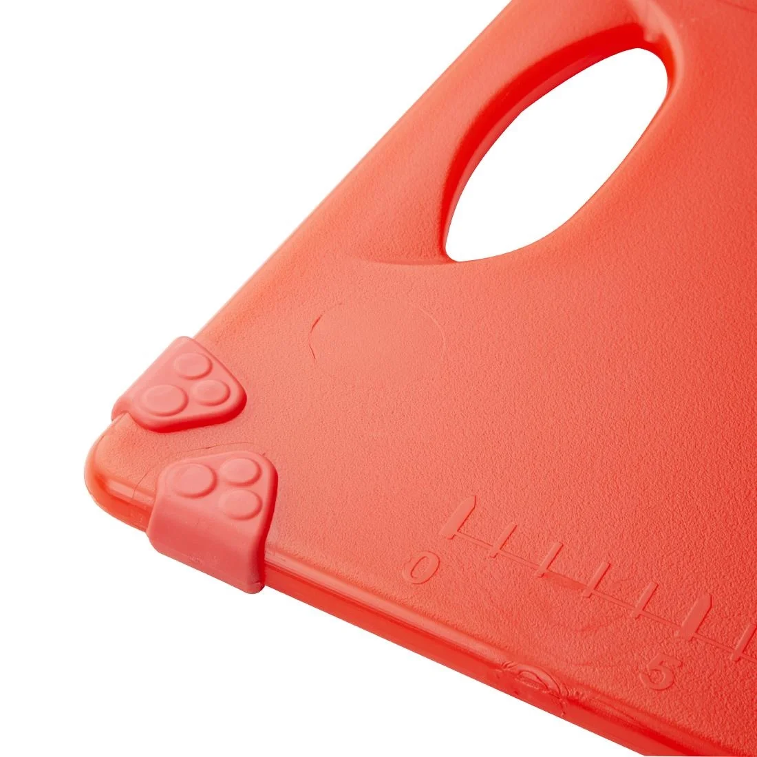 Hygiplas Commercial Grip Chopping Board Red 458x306mm - Image 3
