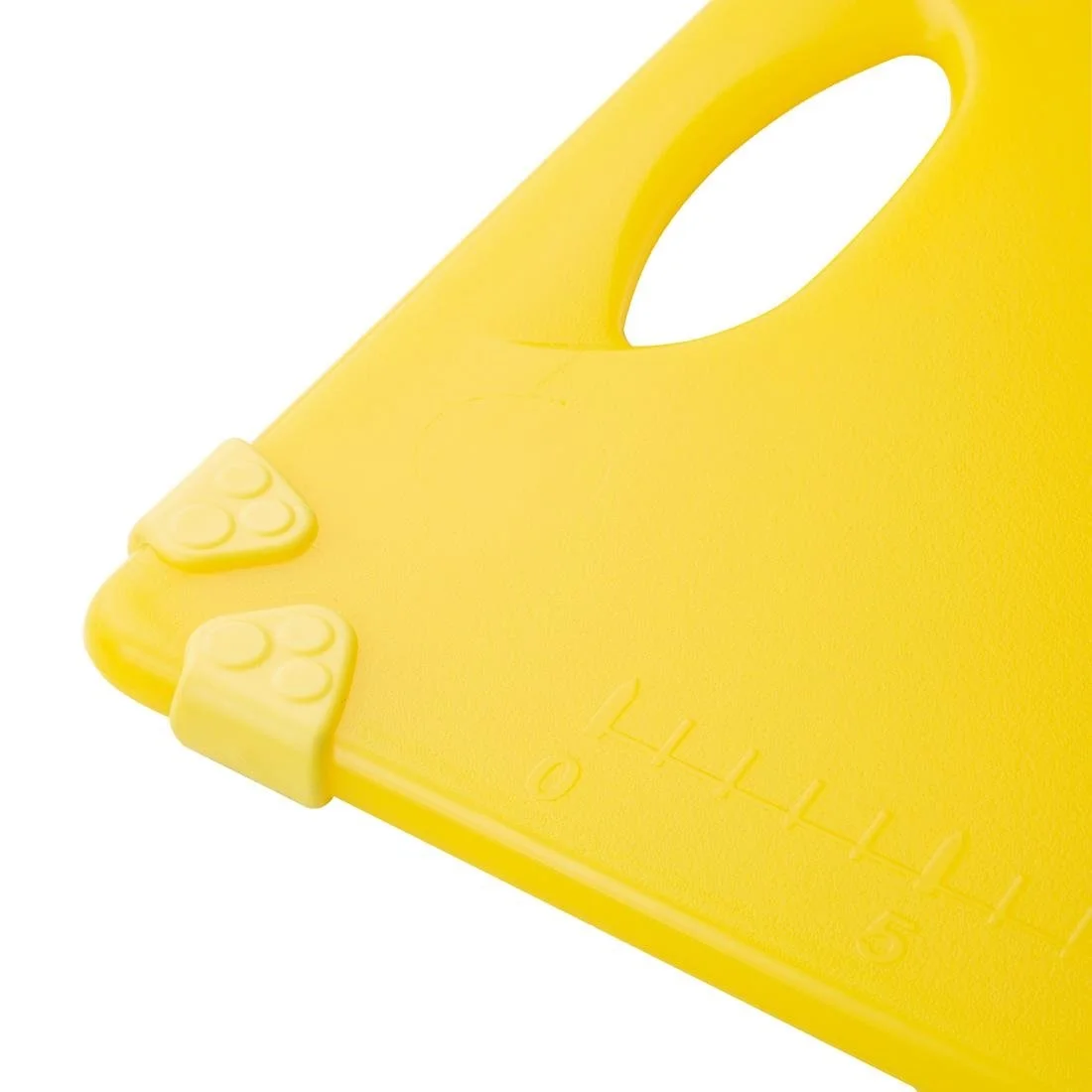 Hygiplas Commercial Grip Chopping Board Yellow 458x306mm - Image 3