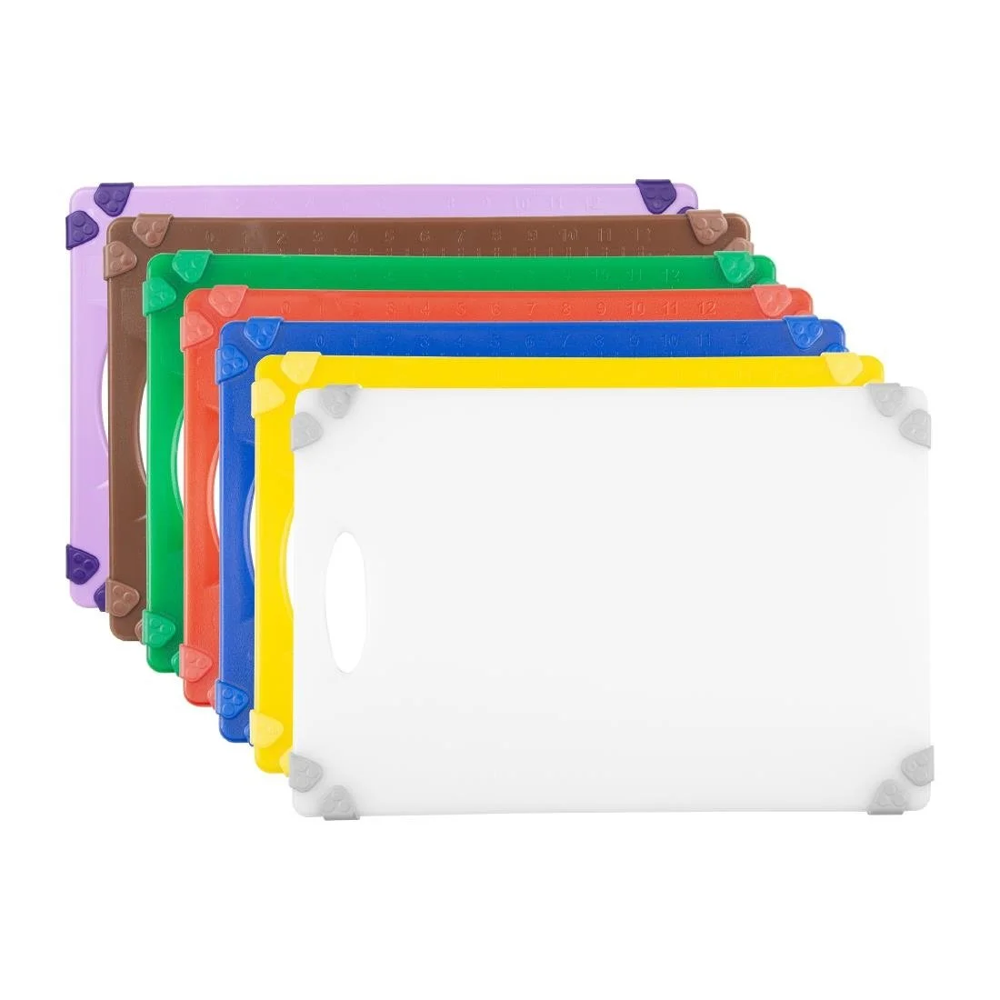 Hygiplas Commercial Grip Chopping Board Yellow 458x306mm - Image 5