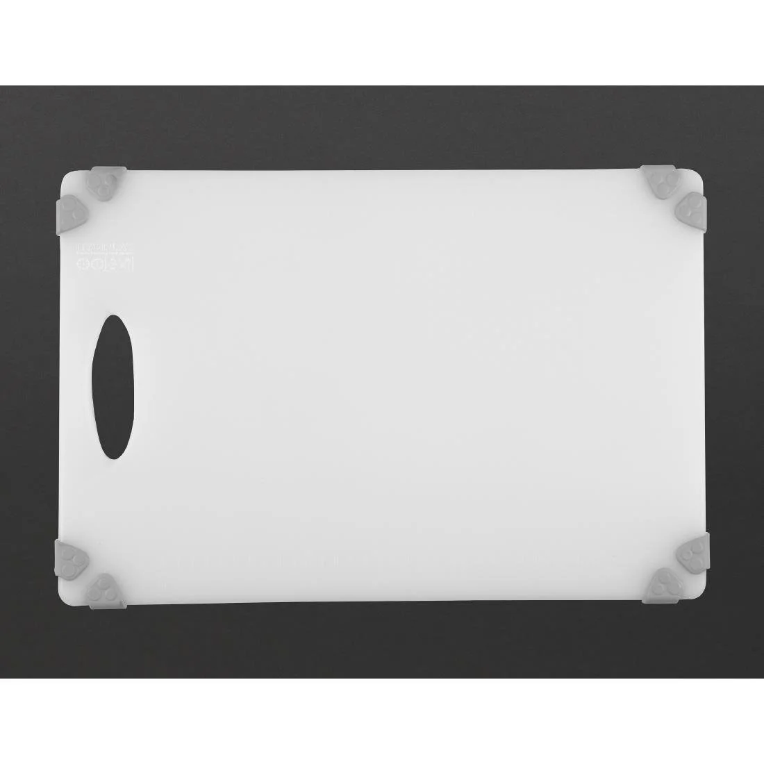 Hygiplas Commercial Grip Chopping Board White 458x306mm - Image 3