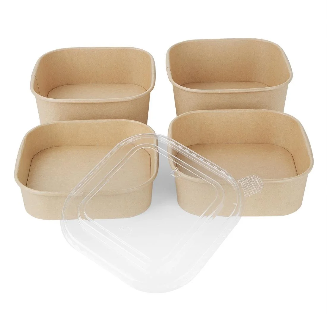 Fiesta Recyclable Square Takeaway Container Bases - Image 5