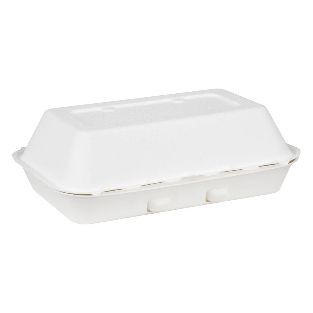 Fiesta Compostable Bagasse Food Containers 9x6" (200 Pack) - Image 2
