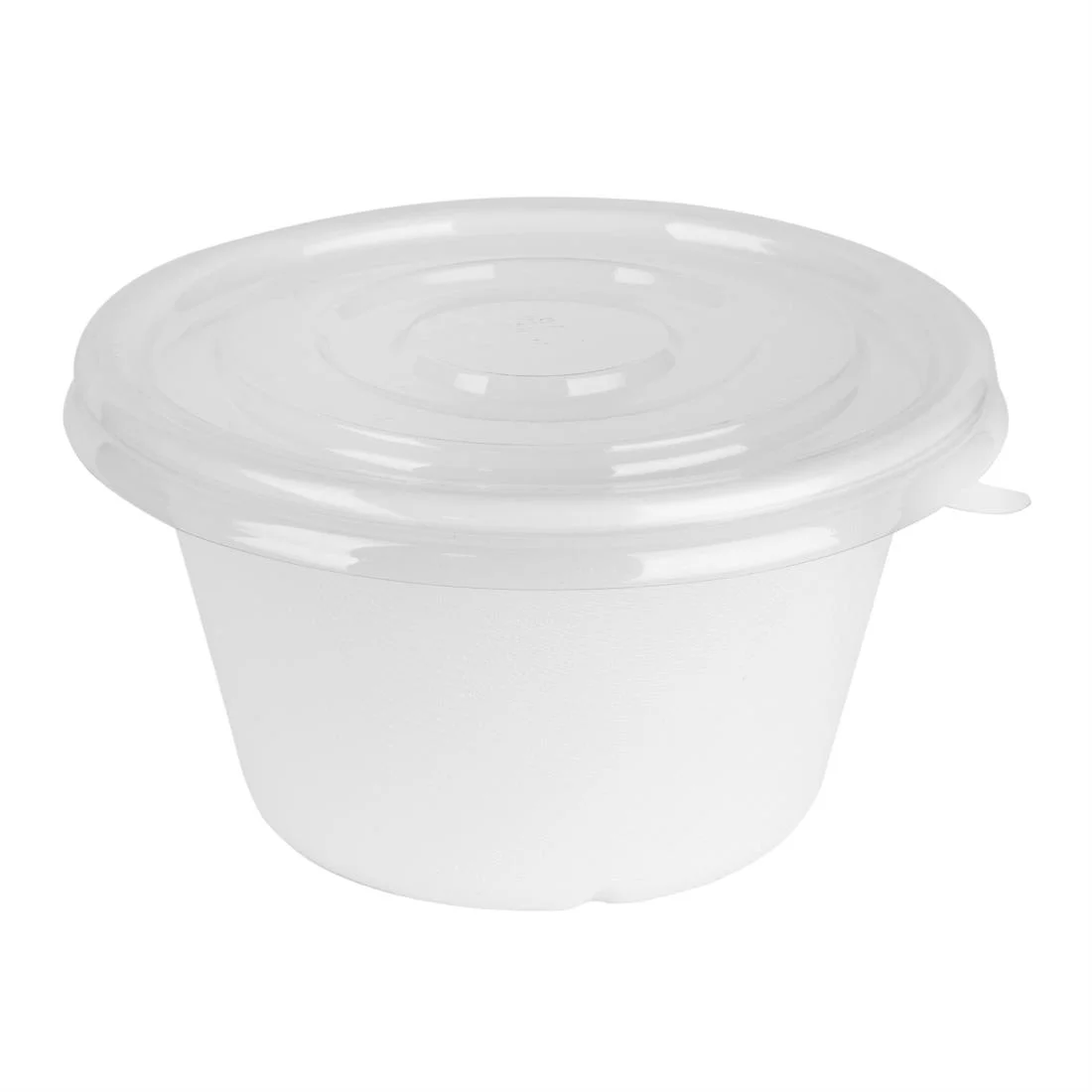 Fiesta Recyclable PET Lids for 400/500ml Bowl Bases (50 Pack) - Image 3