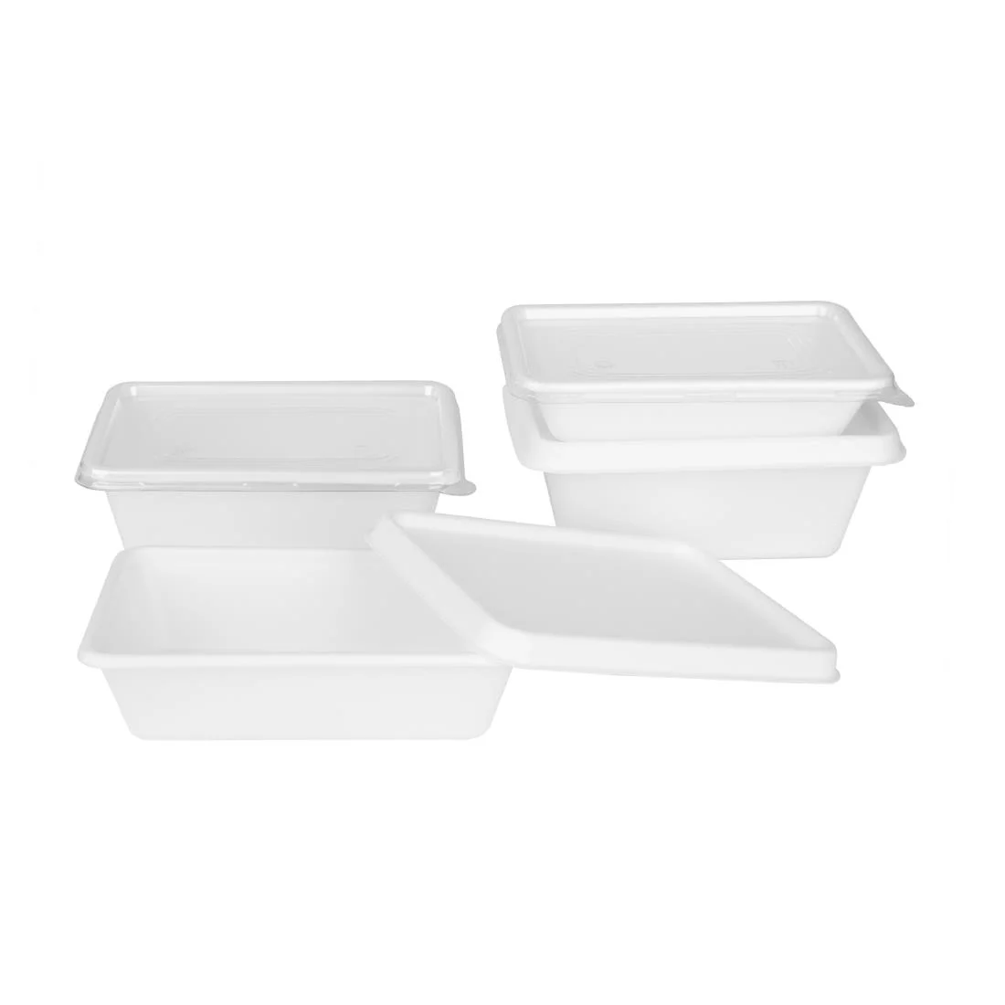 Fiesta Compostable Bagasse Food Container Bases (100 Pack) - Image 4
