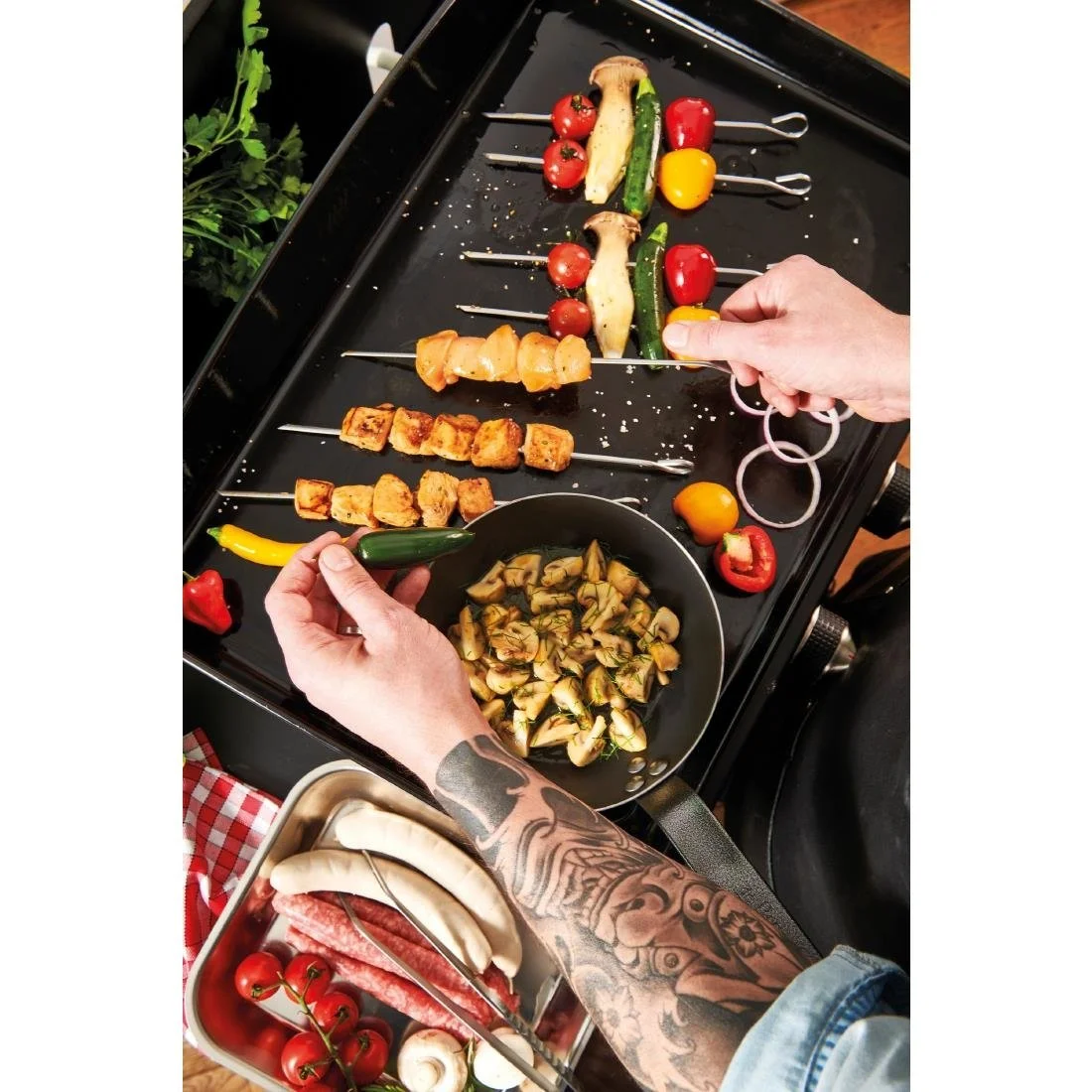 De Buyer Stainless Steel Skewers 400mm (10 Pack) - Image 5