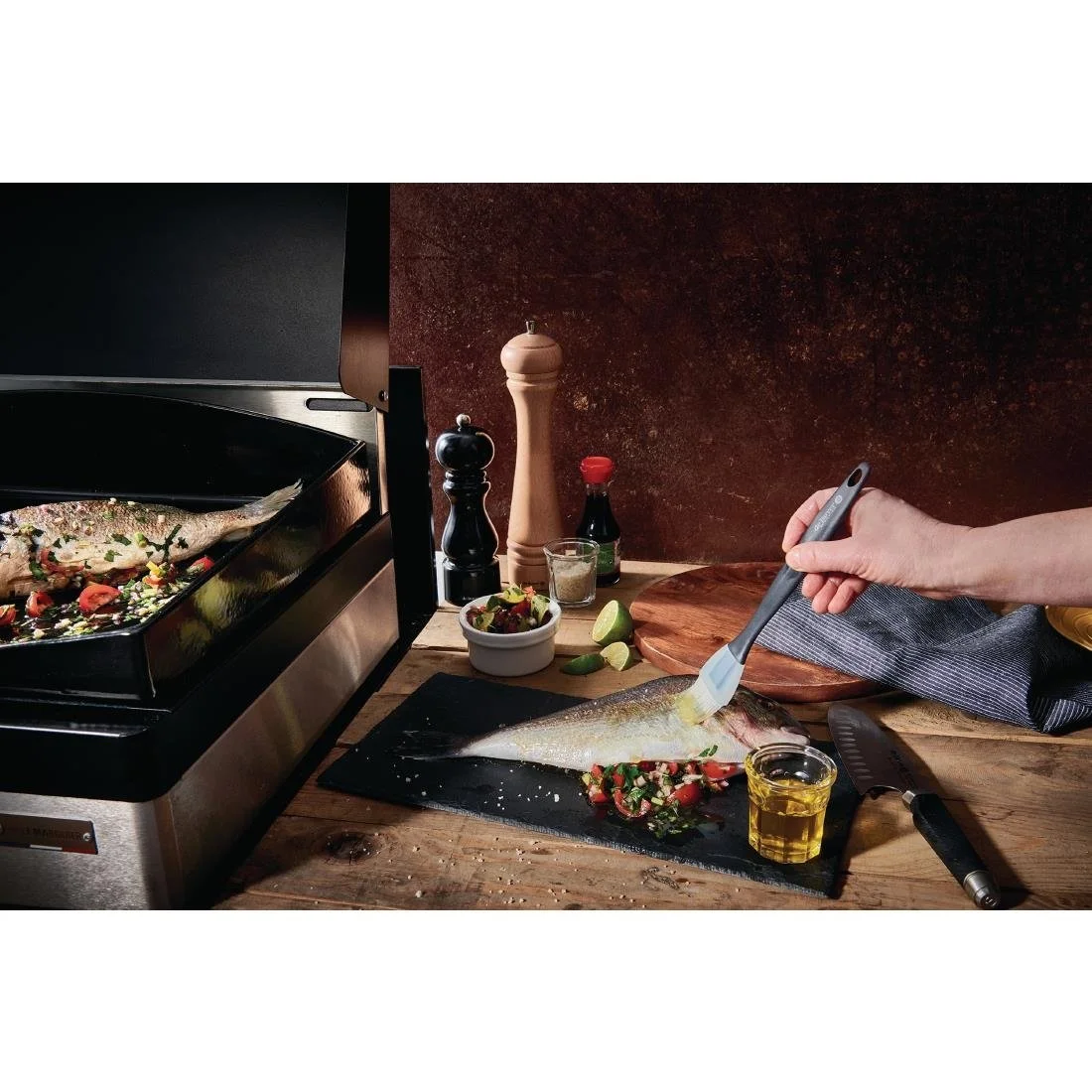 De Buyer Silicone Brush 250mm - Image 3