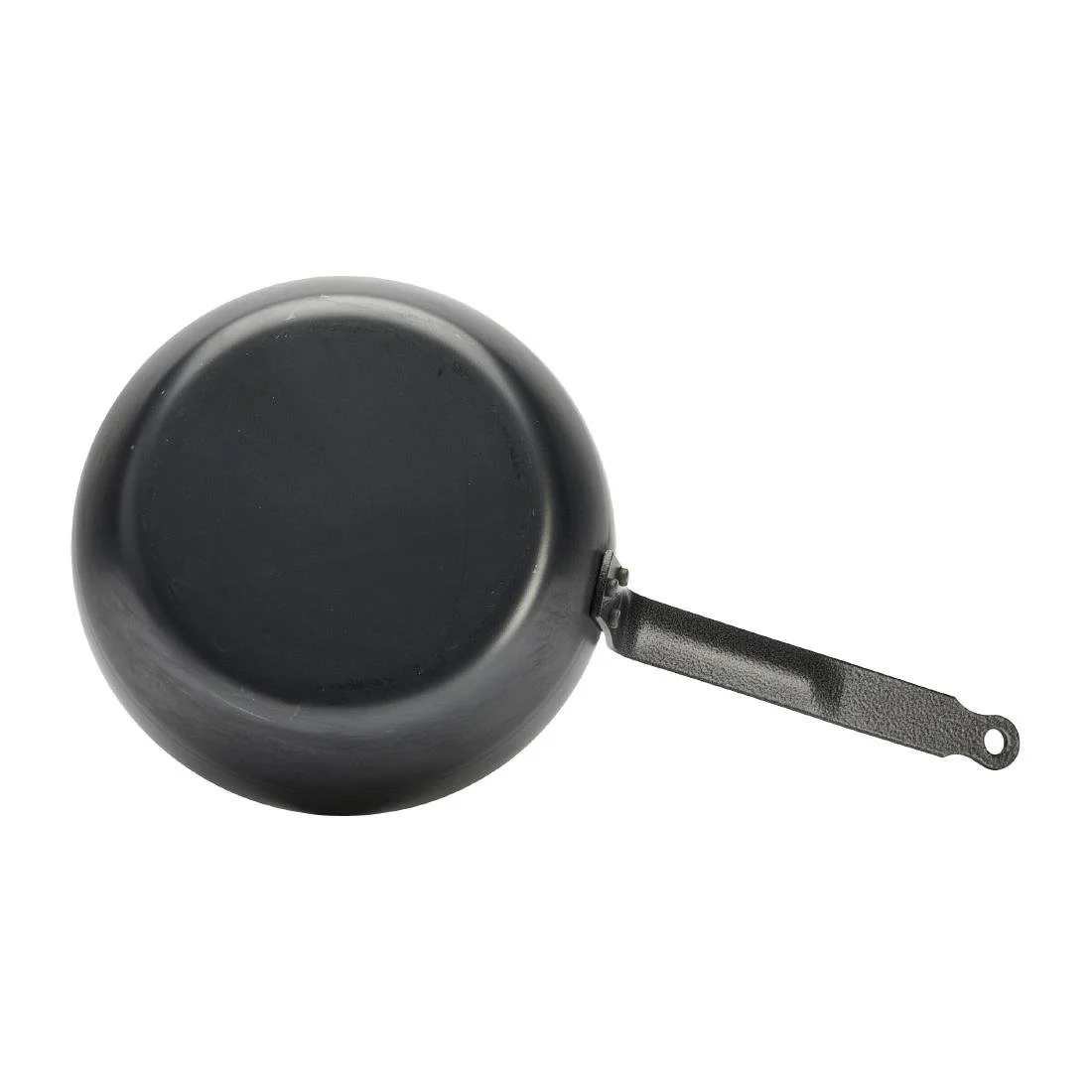 De Buyer Blue Carbon Steel Deep Round Pan 24cm - Image 3