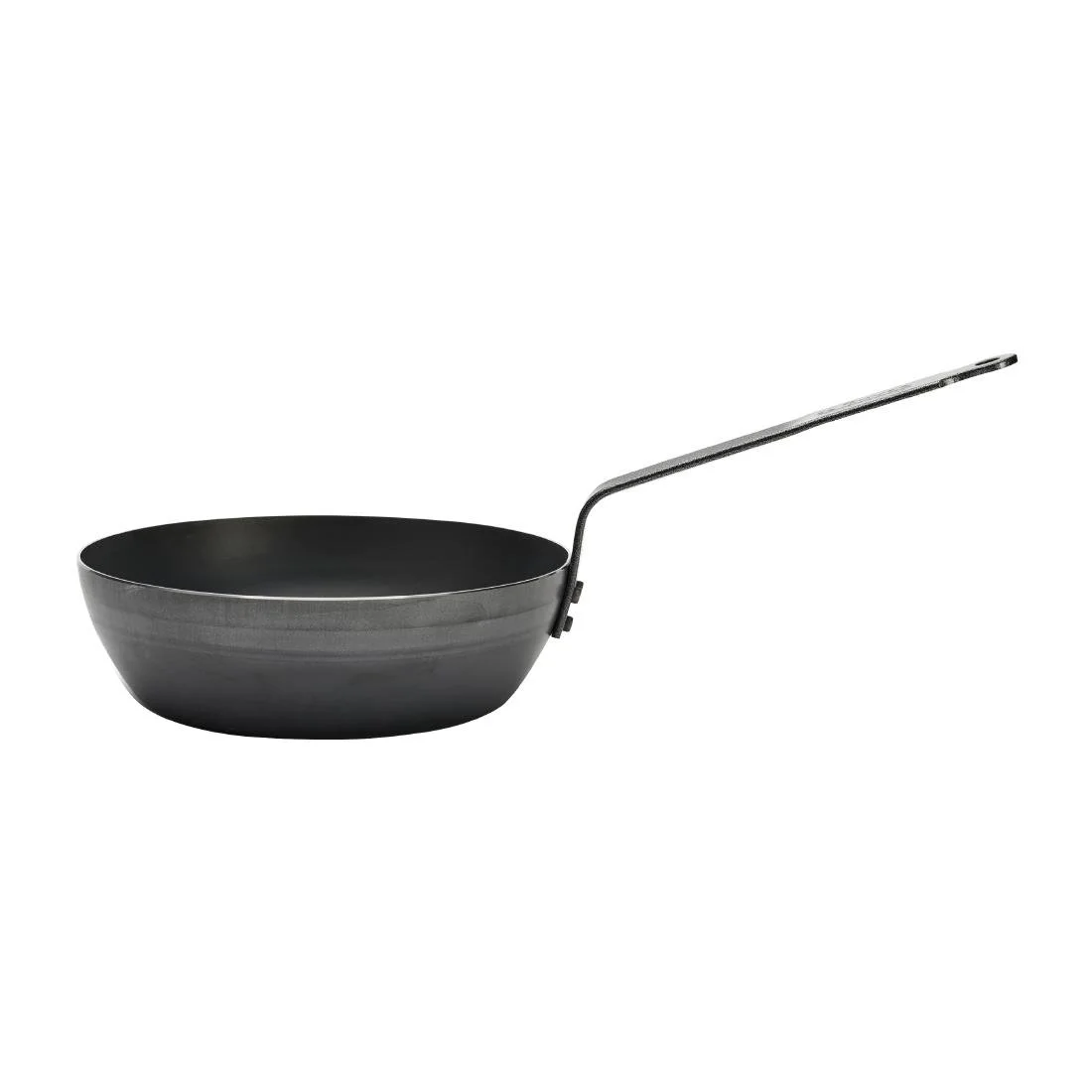 De Buyer Blue Carbon Steel Deep Round Pan 24cm - Image 6