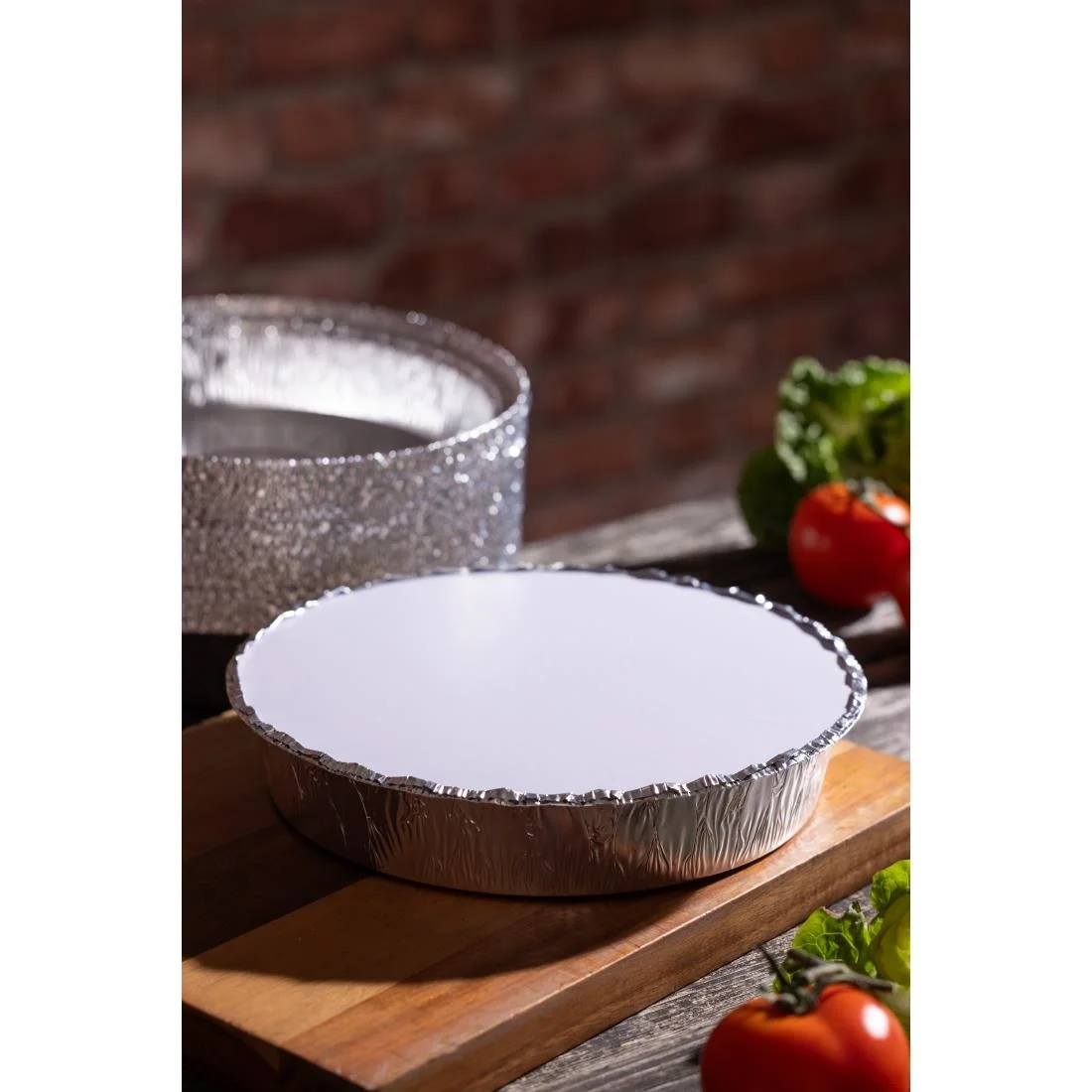 Fiesta Recyclable Foil Round Containers (200 Pack) - Image 3