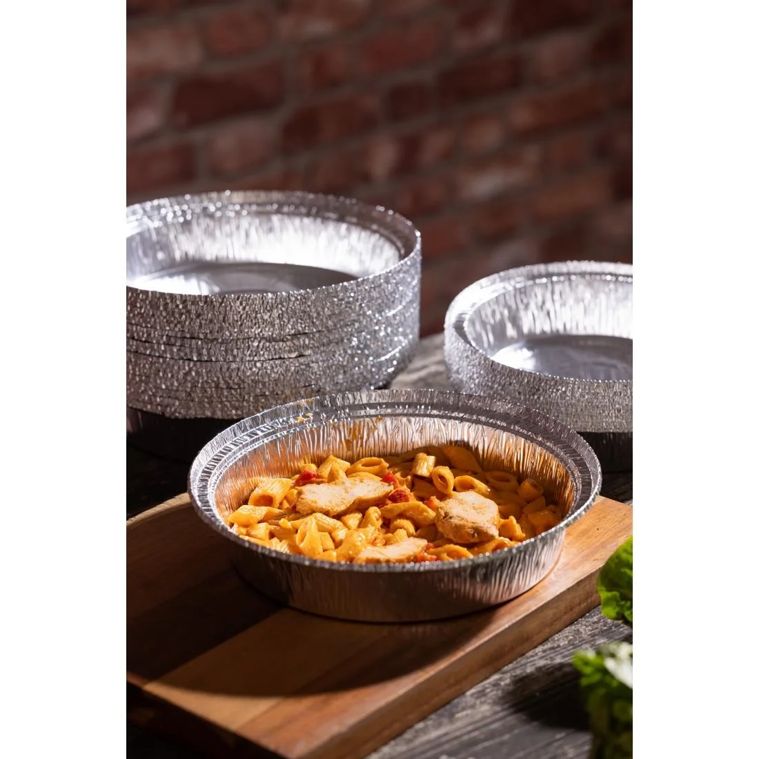 Fiesta Recyclable Foil Round Containers (200 Pack) - Image 8