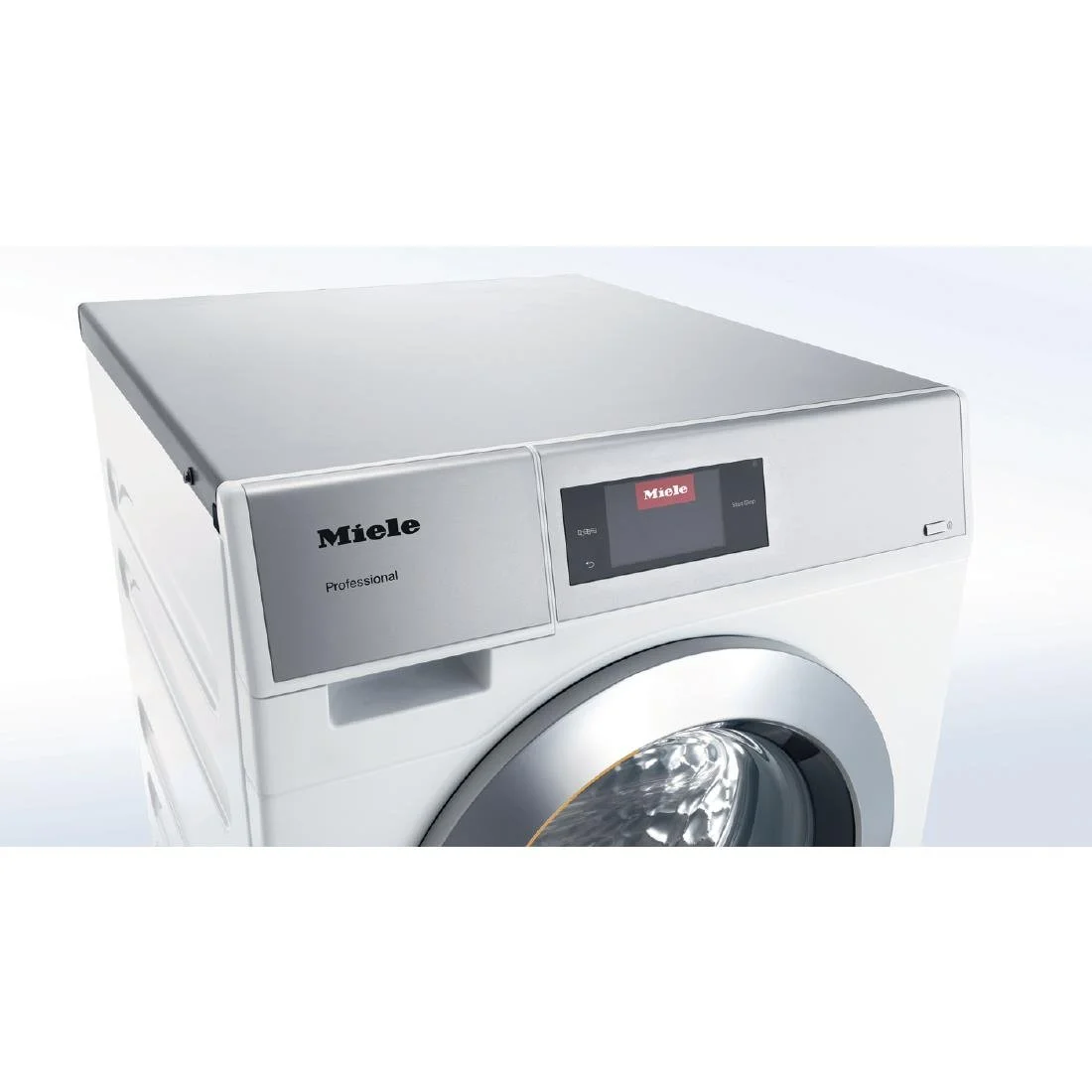 Miele Little Giant Washing Machine White 8kg with Gravity Drain PWM908 - Image 5