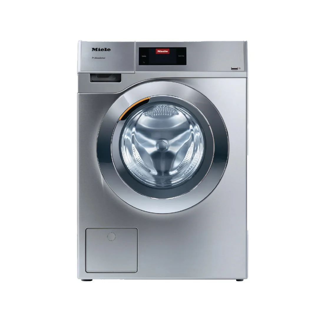 Miele Little Giant Washing Machine Steel 8kg with Drain Pump PWM908 - Image 2