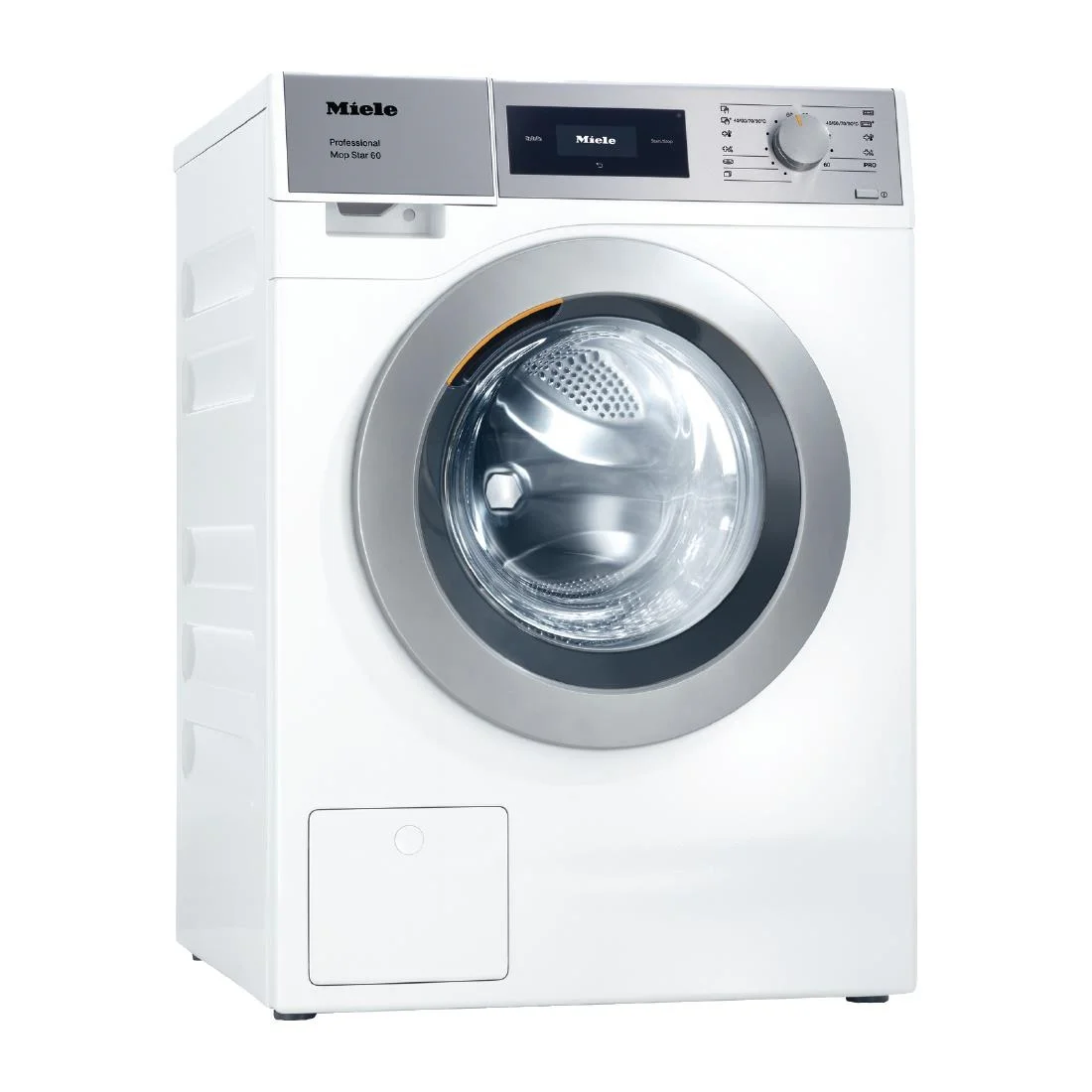 Miele Little Giant Mop Star 60 Washing Machine White 6kg with Drain Pump PWM506 - Image 3