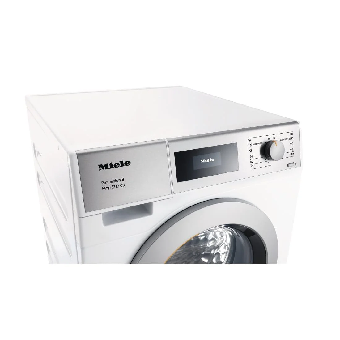 Miele Little Giant Mop Star 60 Washing Machine White 6kg with Gravity Drain PWM506 - Image 2