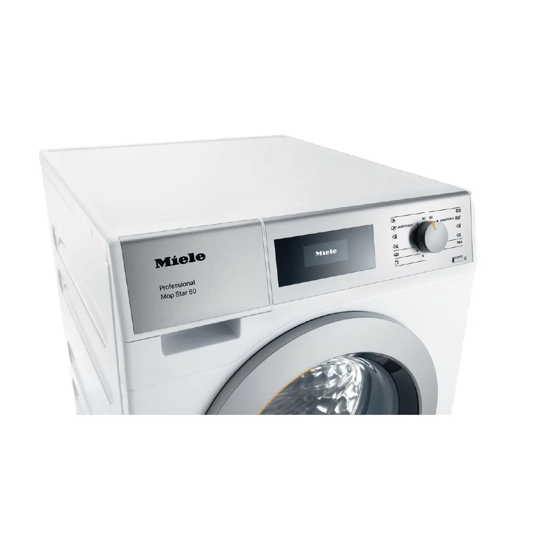 Miele Little Giant Mop Star 60 Washing Machine White 6kg with Gravity Drain PWM506 - Image 2