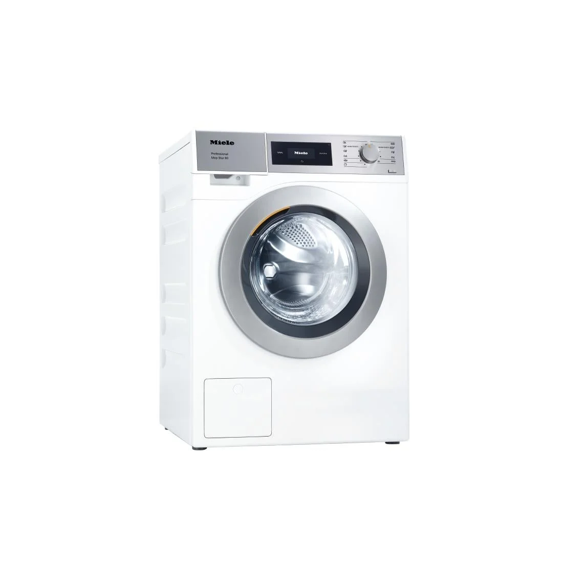 Miele Little Giant Mop Star 80 Washing Machine White 8kg with Gravity Drain PWM508 - Image 2
