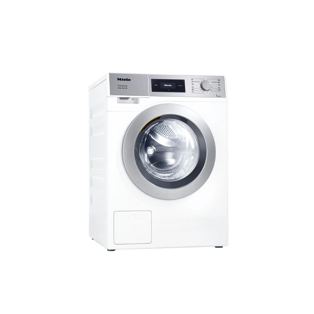 Miele Little Giant Mop Star 80 Washing Machine White 8kg with Gravity Drain PWM508 - Image 2