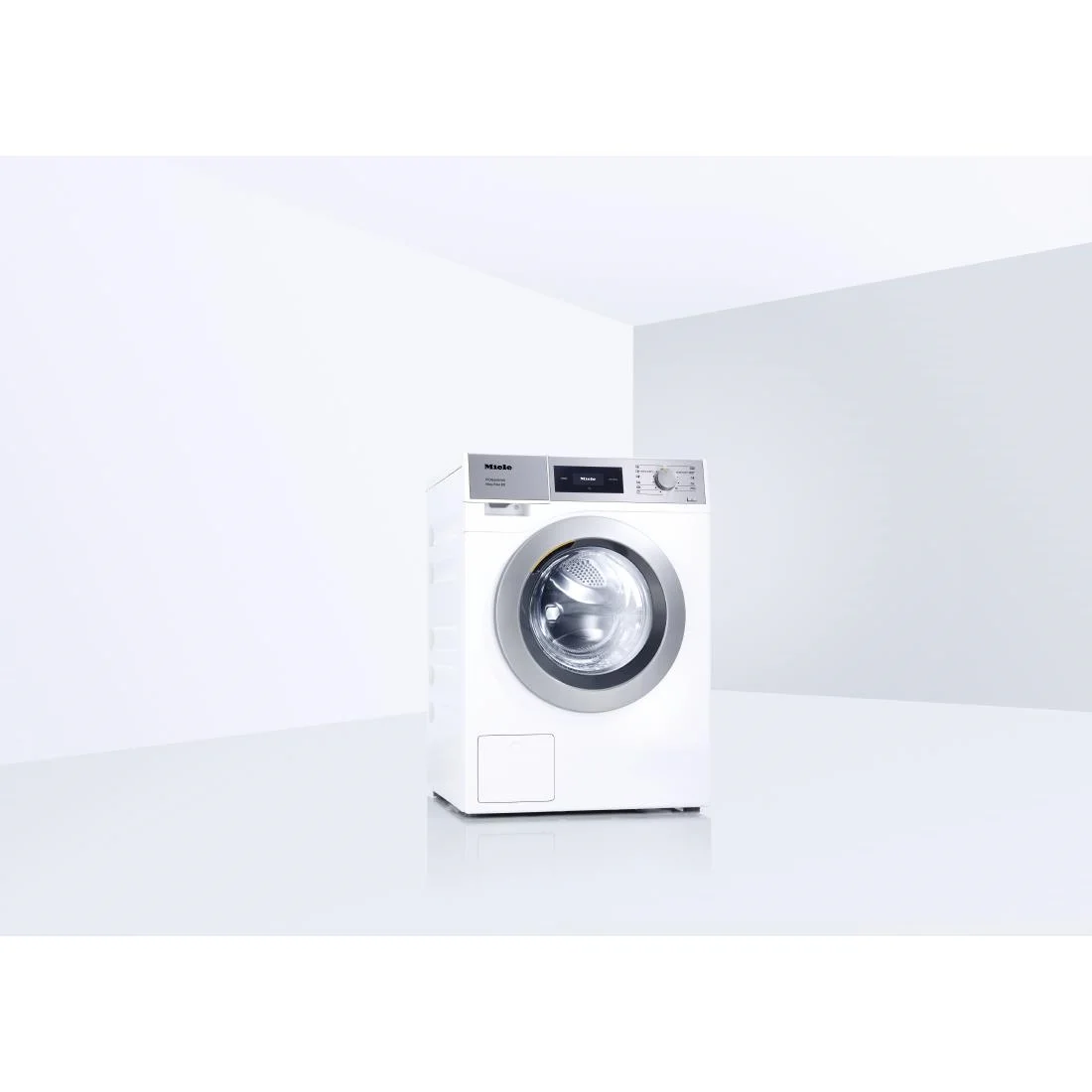 Miele Little Giant Mop Star 80 Washing Machine White 8kg with Gravity Drain PWM508 - Image 3