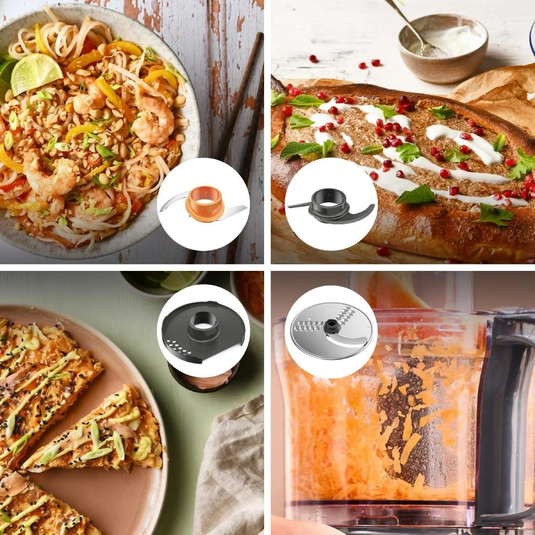 Kenwood MultiPro Compact Food Processor & Blender FDP31.170GY - Image 4