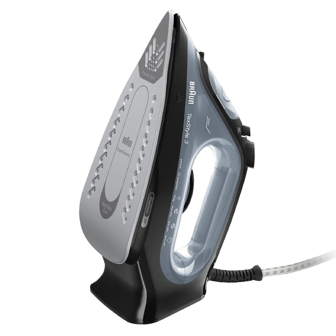 Braun TexStyle 3 Steam Iron SI3055 Black - Image 2