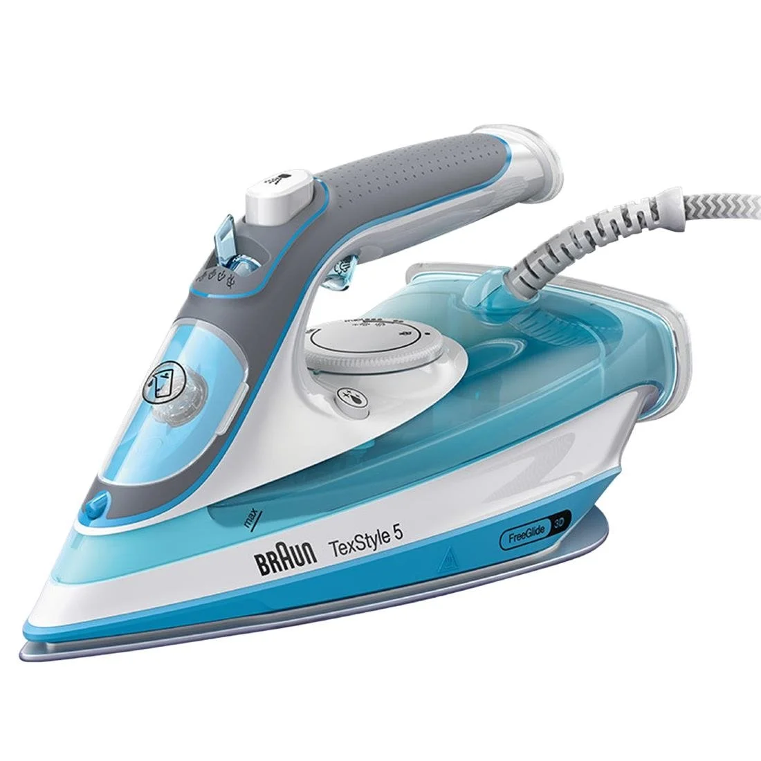 Braun TexStyle 5 Steam Iron SI5008BL Blue - Image 1