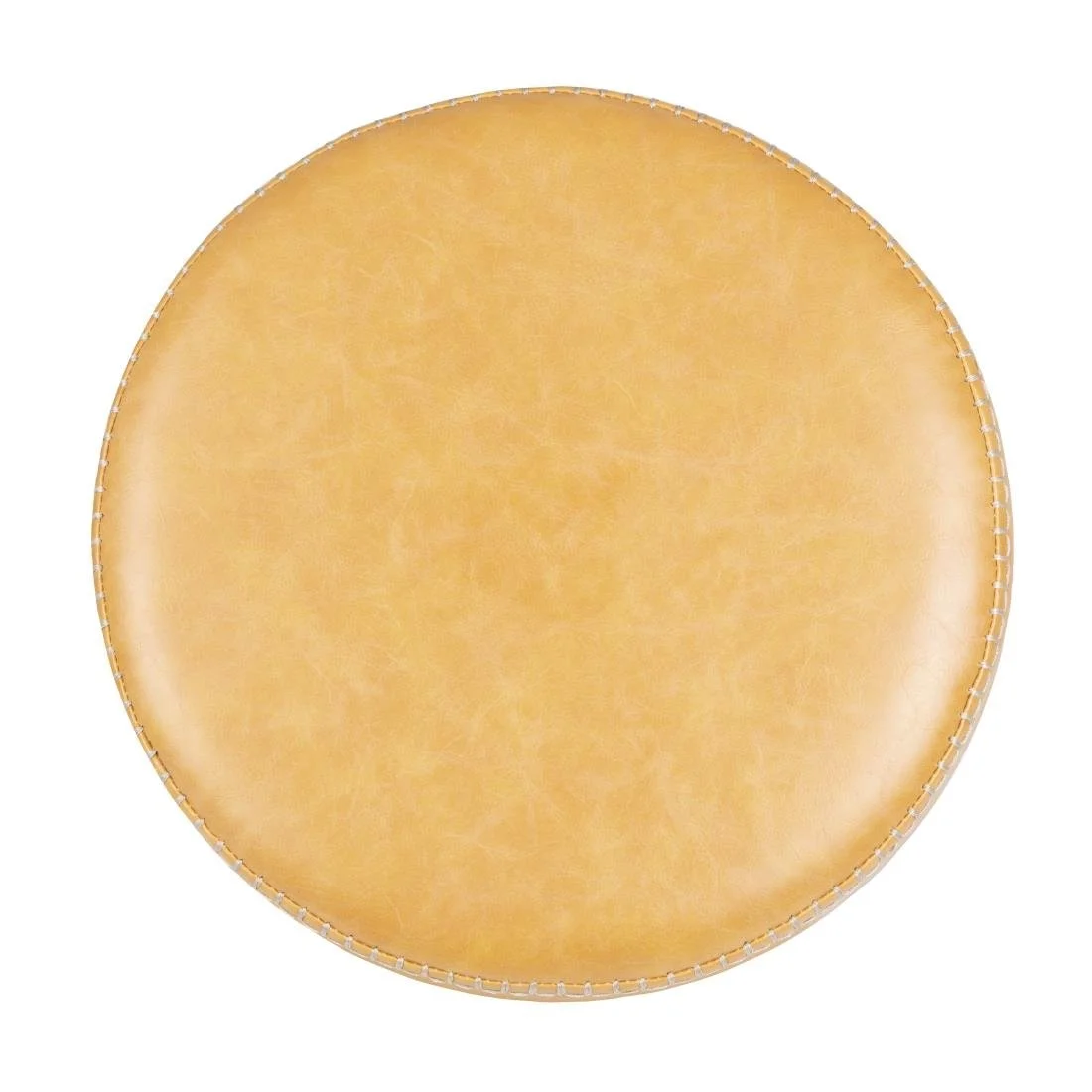 Bolero Brooklyn PU High Bar Stool - Caramel - Image 4