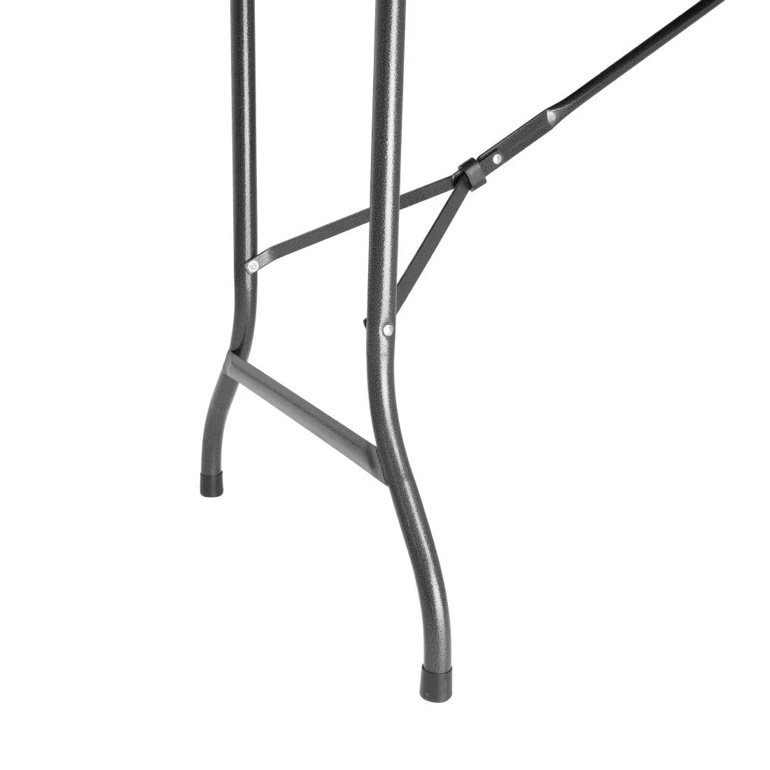 Bolero Wood-Effect Rectangular Centre Folding Table 6ft - Image 4