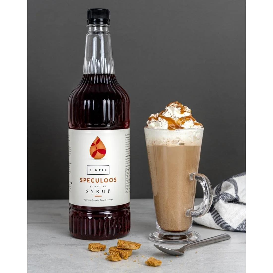 Simply Speculoos Syrup 1Ltr - Image 2