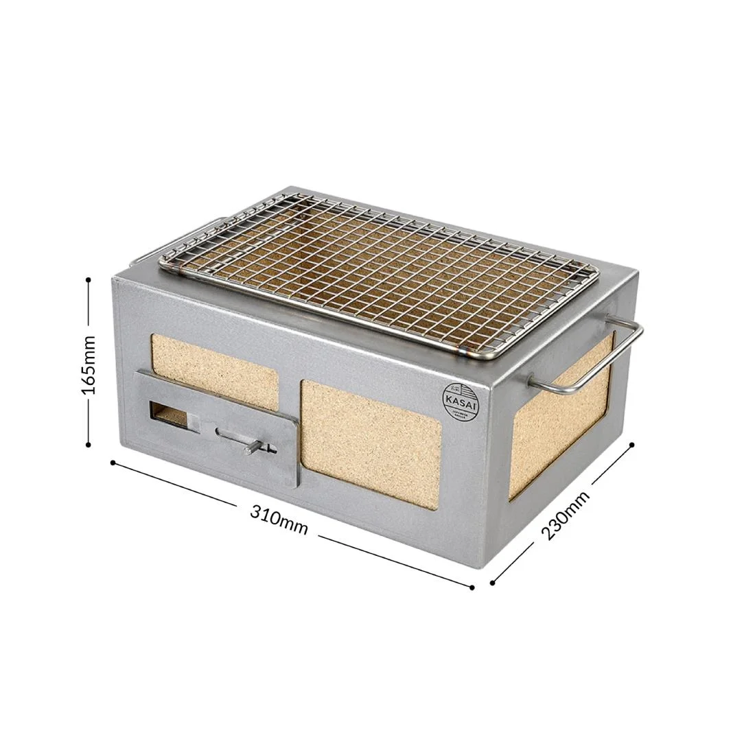 Kasai Stainless Steel Konro Hibachi Grill - Image 5