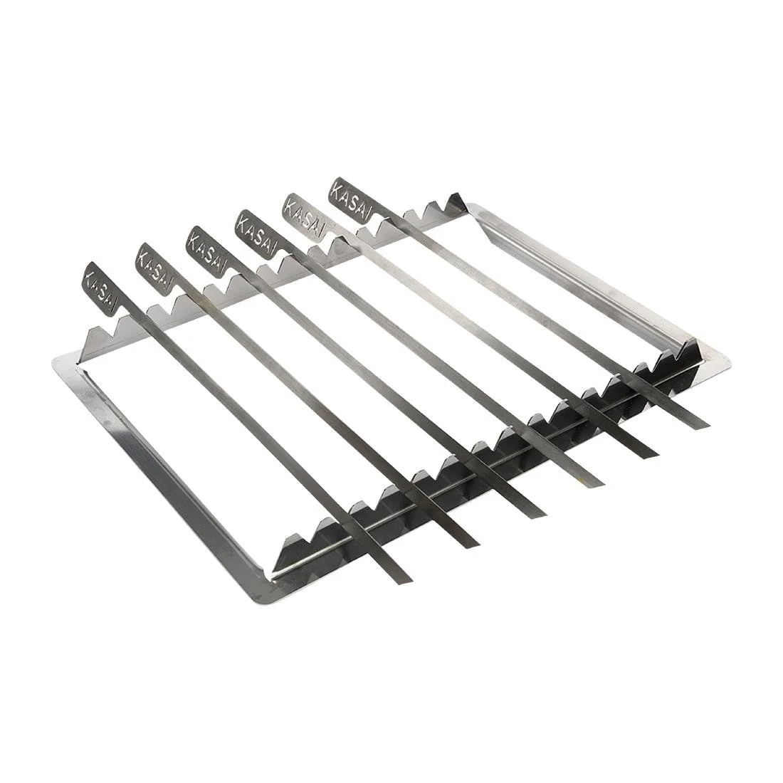 Kasai Konro Skewer Rack & 6 Skewers for Medium Wide Konro Grill SVT-16055 - Image 1