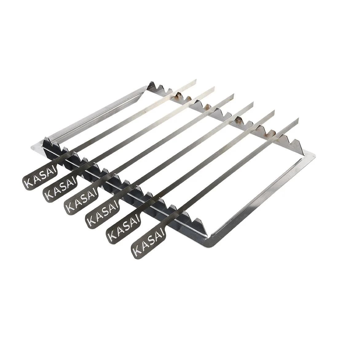 Kasai Konro Skewer Rack & 6 Skewers for Medium Wide Konro Grill SVT-16055 - Image 2