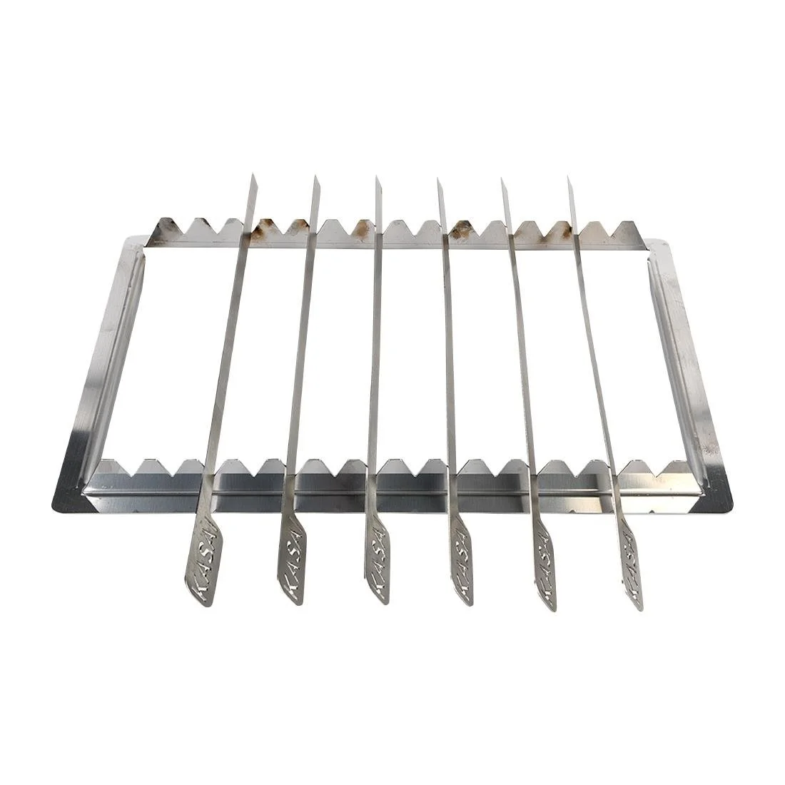 Kasai Konro Skewer Rack & 6 Skewers for Medium Wide Konro Grill SVT-16055 - Image 3