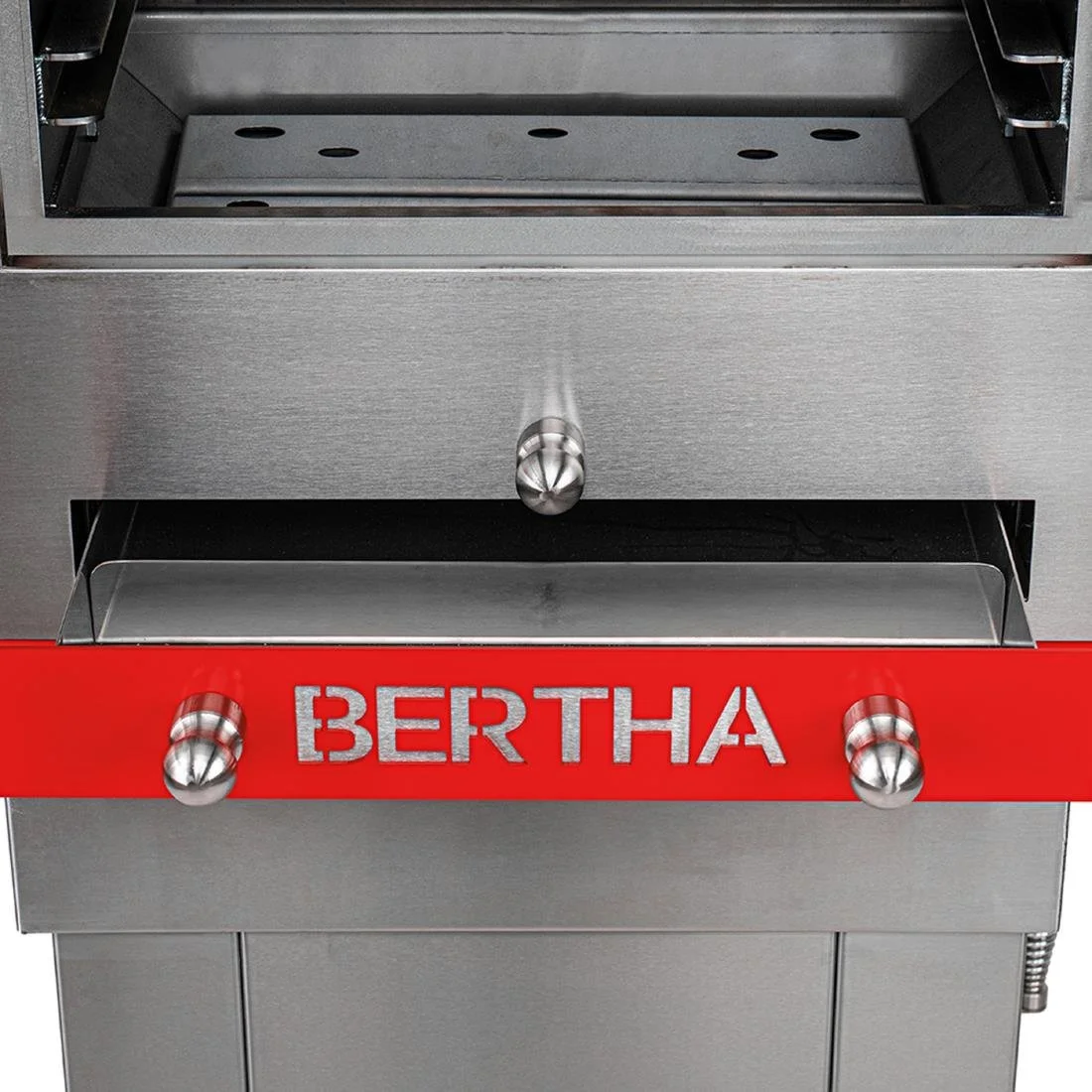 Bertha Professional Inflorescence Charcoal Oven BER-16015 Poppy - Image 4