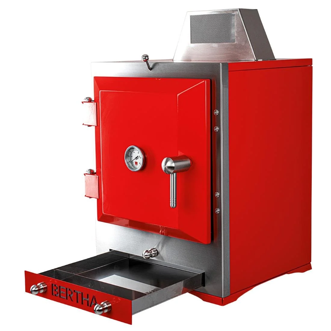 Bertha Professional Inflorescence Charcoal Oven BER-16015 Poppy - Image 9