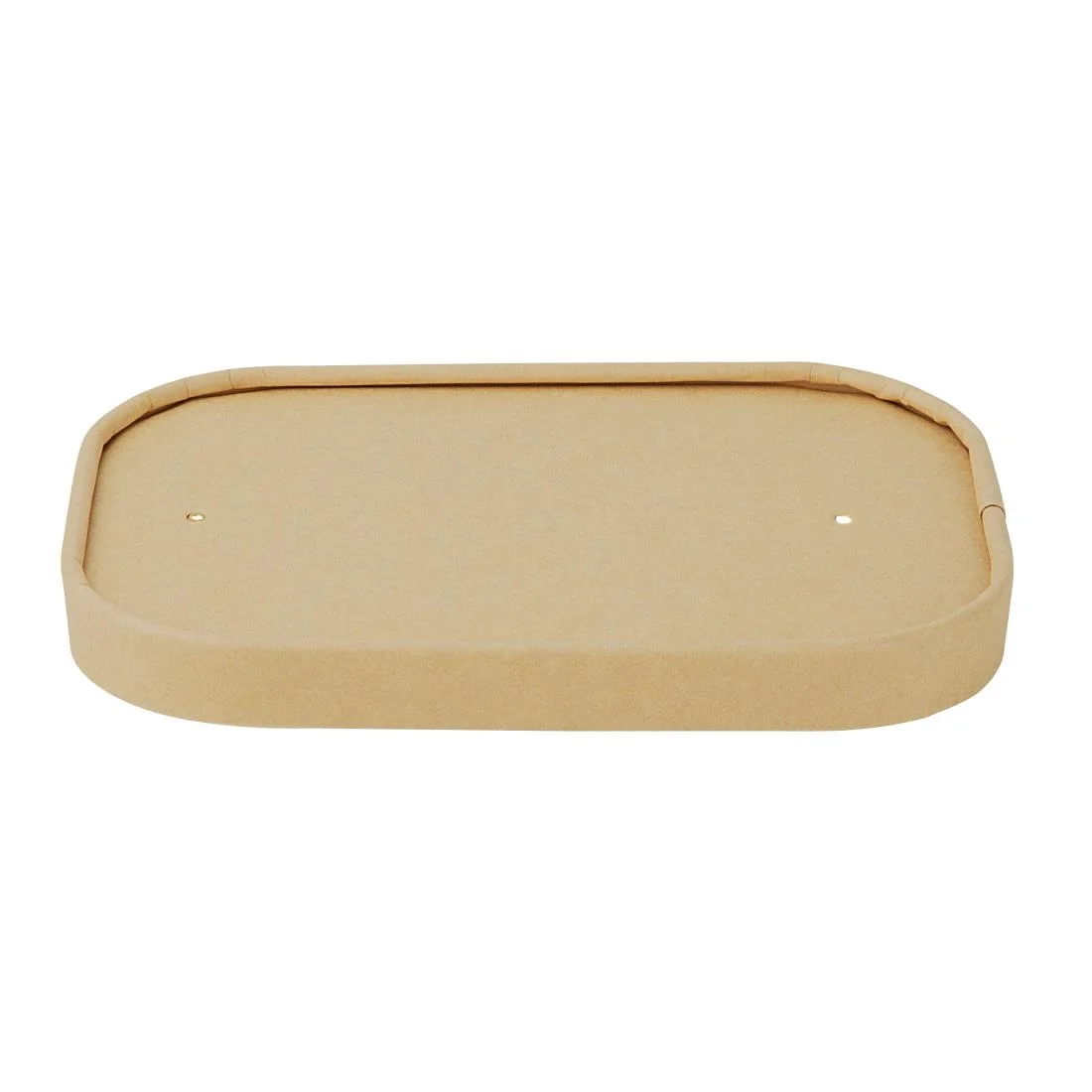 Fiesta Recyclable Paper Lids for Rectangular Containers (300 Pack) - Image 2
