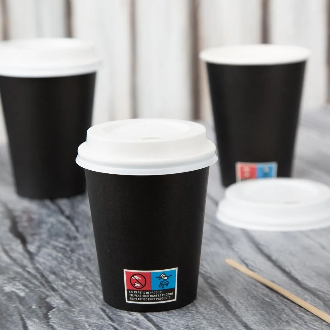 Nisbets Essentials Hot Cups and Lids Pack 12oz (300 Pack) - Image 6