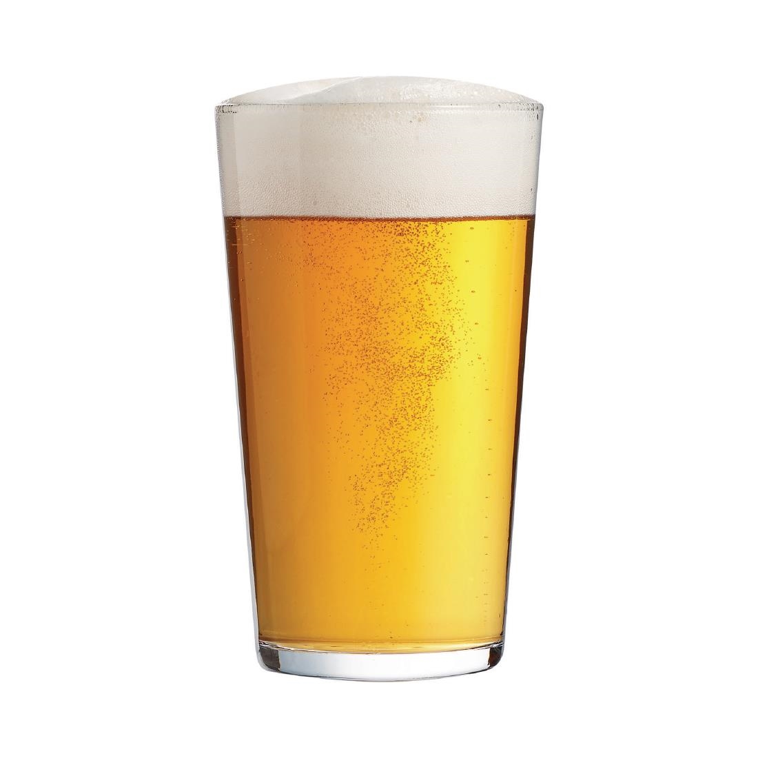 Arcoroc Conical Glasses UKCA CE Marked 570ml