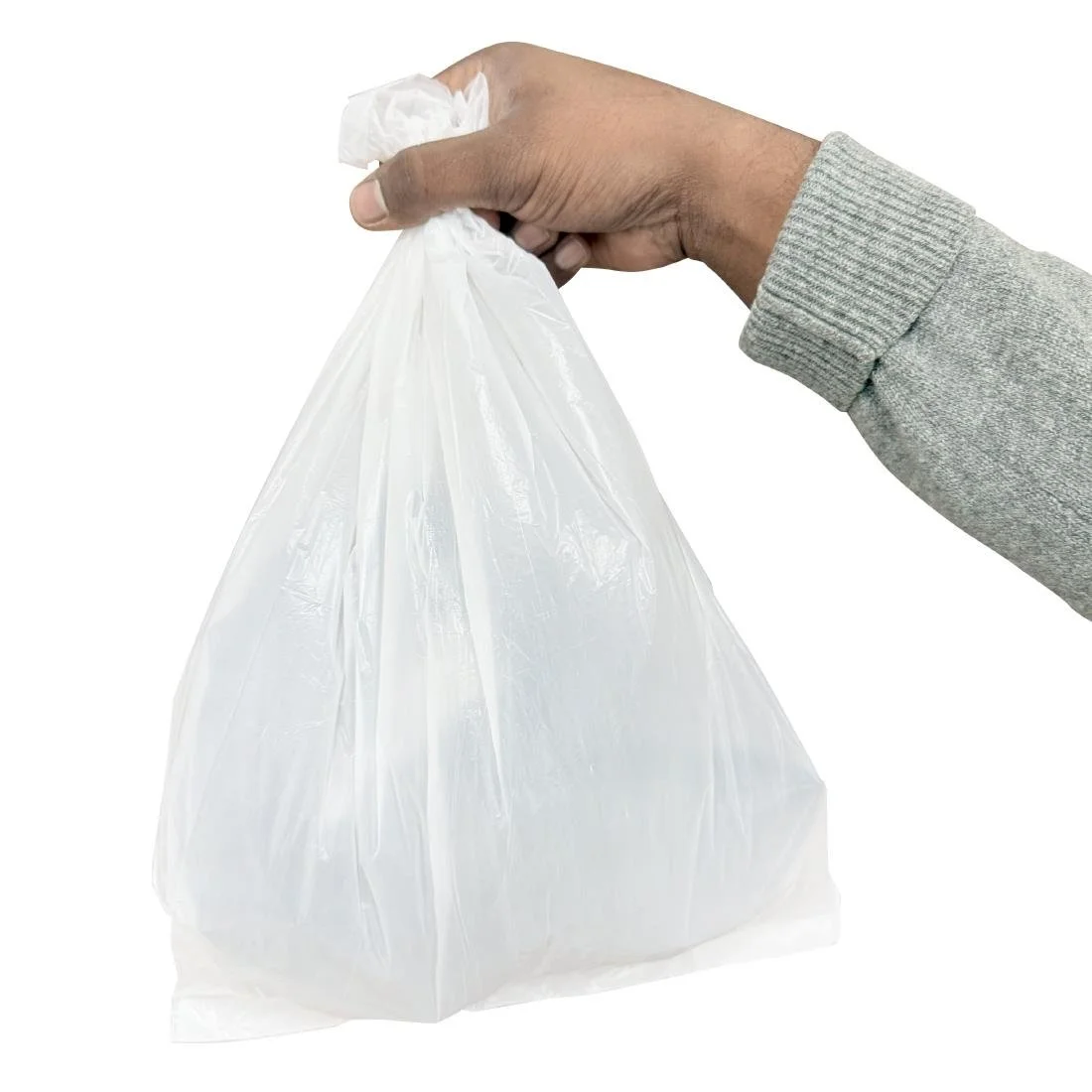 Jantex Medium Duty Bin Bags White 50Ltr (200 Pack) - Image 3