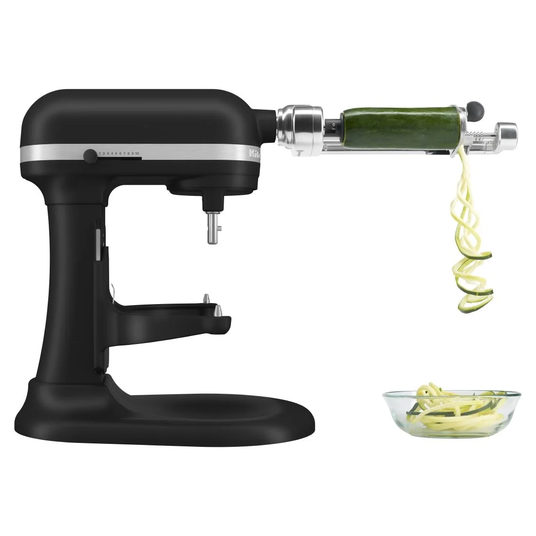 KitchenAid Heavy Duty Stand Mixer 5.2Ltr Matte Black - Image 4