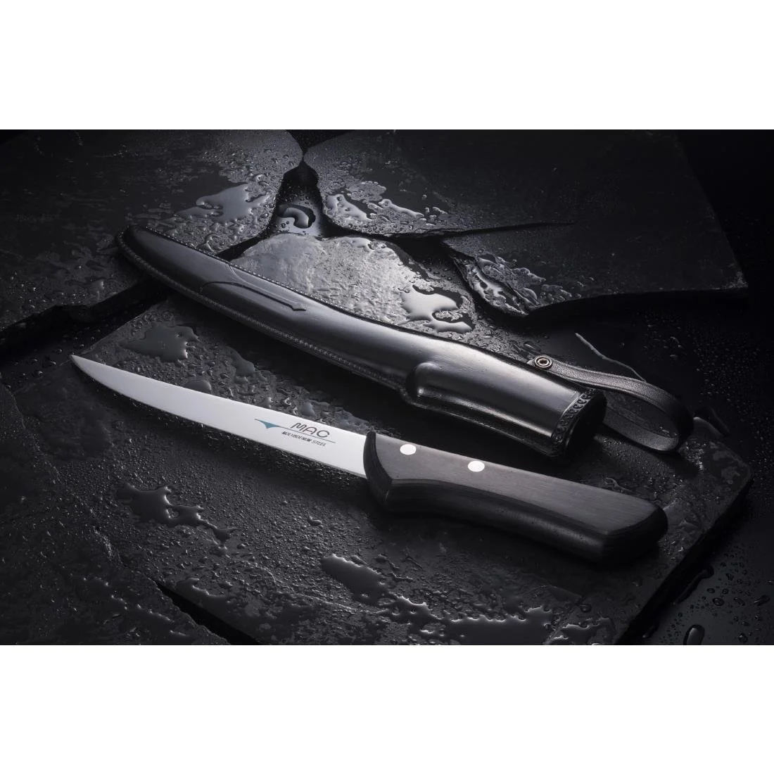 Mac Chef Series Fillet Knife BNS-60 Black 16cm - Image 2