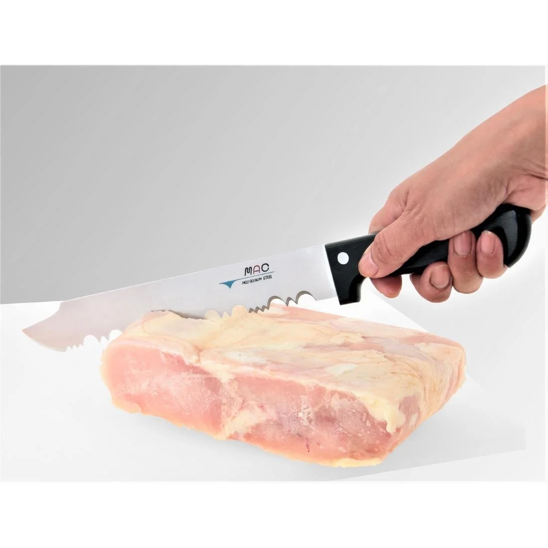 Mac Chef Series FC-90 Frozen Food Knife Black 22cm - Image 7