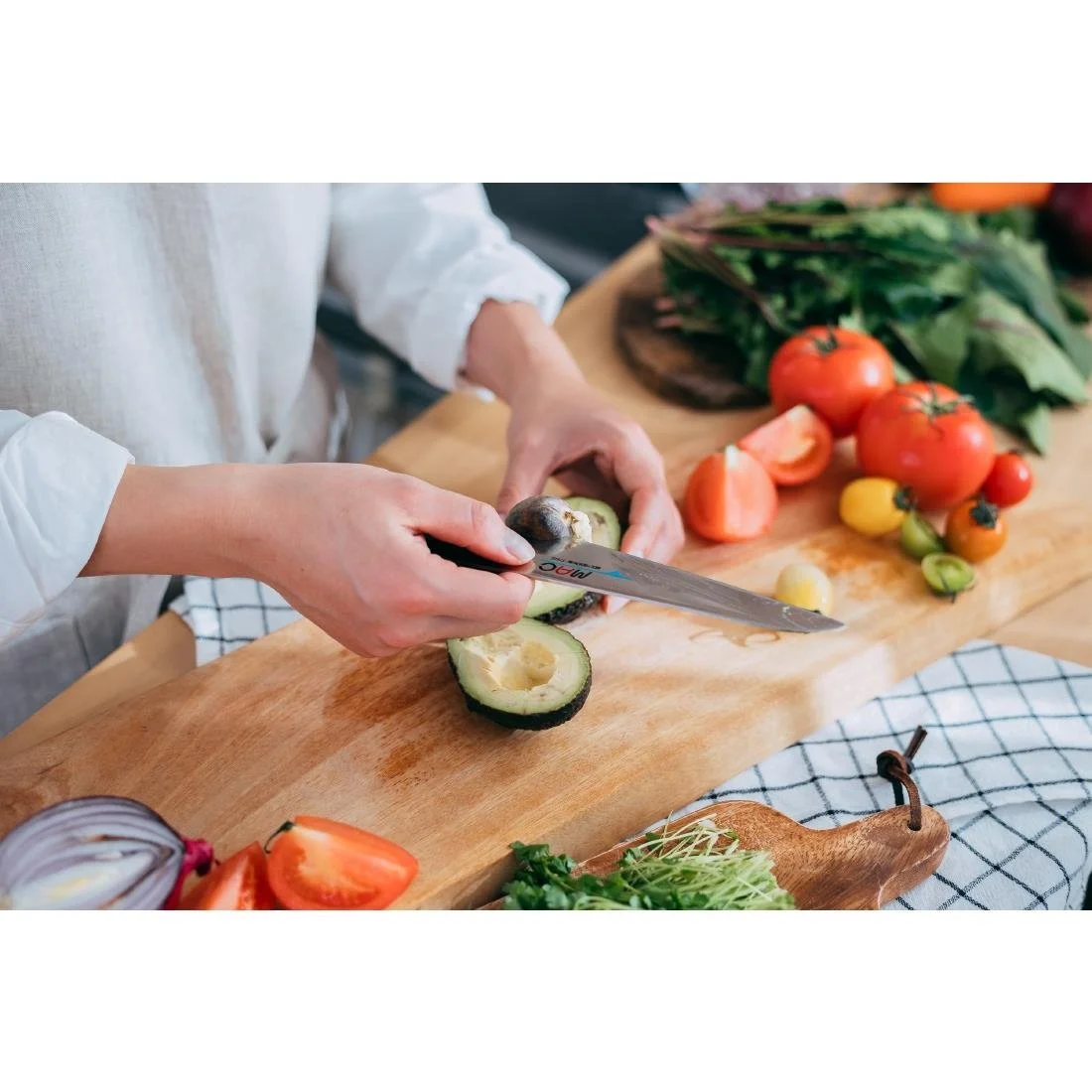 Mac Original Utility Knife AC-55 Black 15cm - Image 3