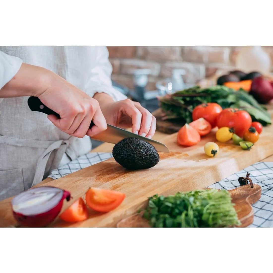 Mac Original Utility Knife AC-55 Black 15cm - Image 4