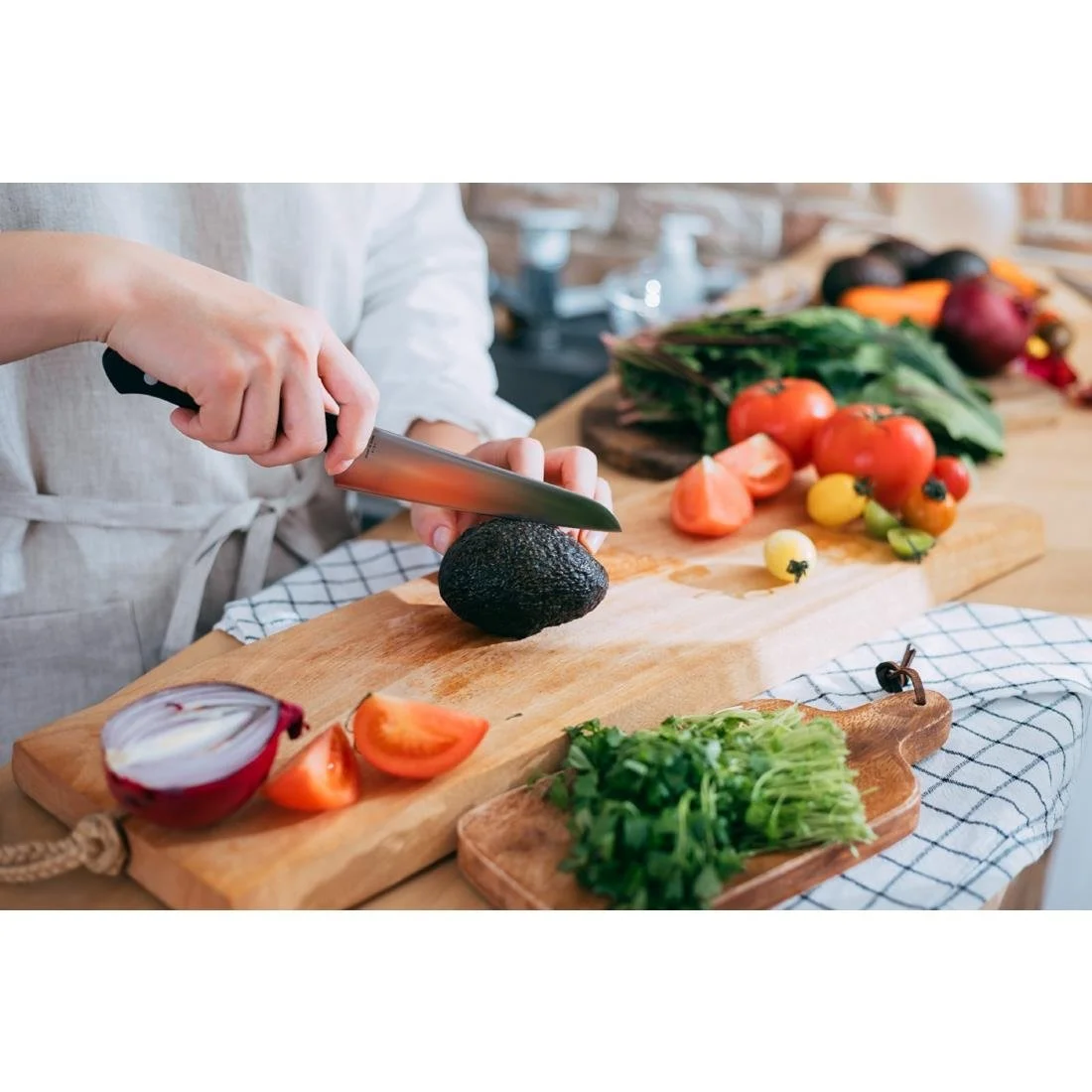 Mac Original Utility Knife AC-55 Black 15cm - Image 2