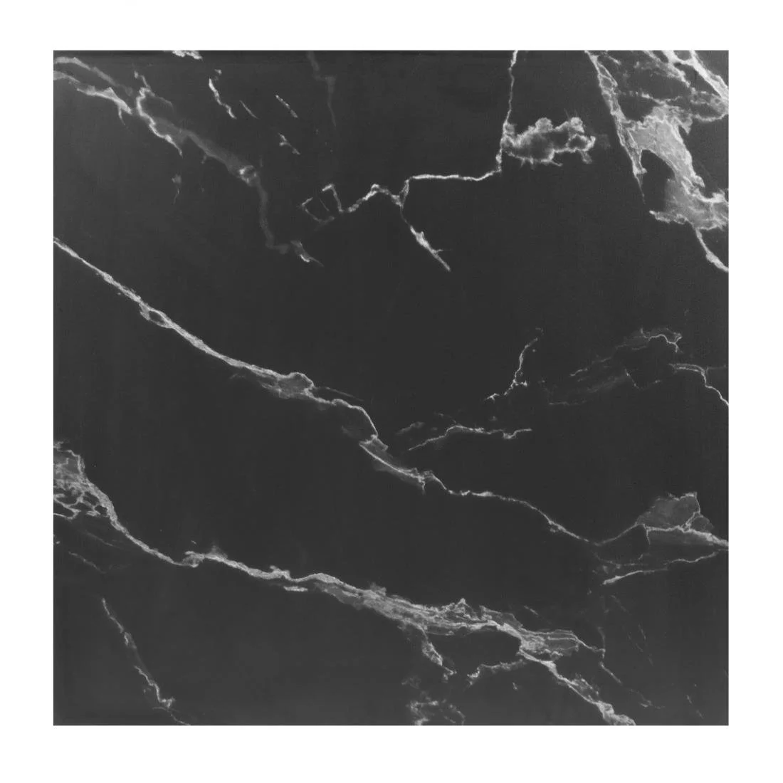 Bolero Complete Table Square Black Stone Effect 700mm - Image 2